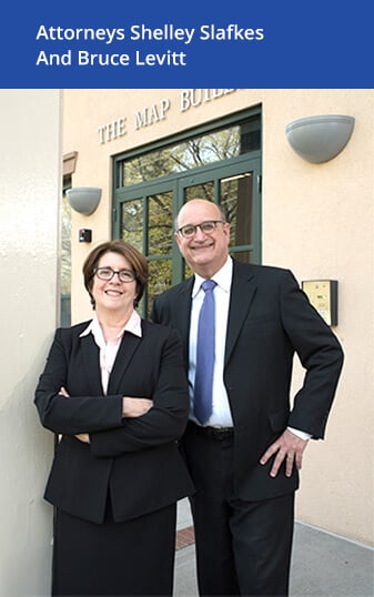 attorneys Shelley Slafkes and Bruce Levitt